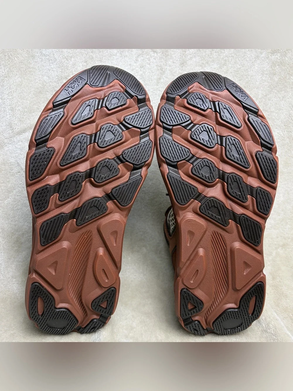HOKA Clifton L One 9 Brown Iron Men's 9.5 Women's 10.5 Running Shoes 1173333-MCS